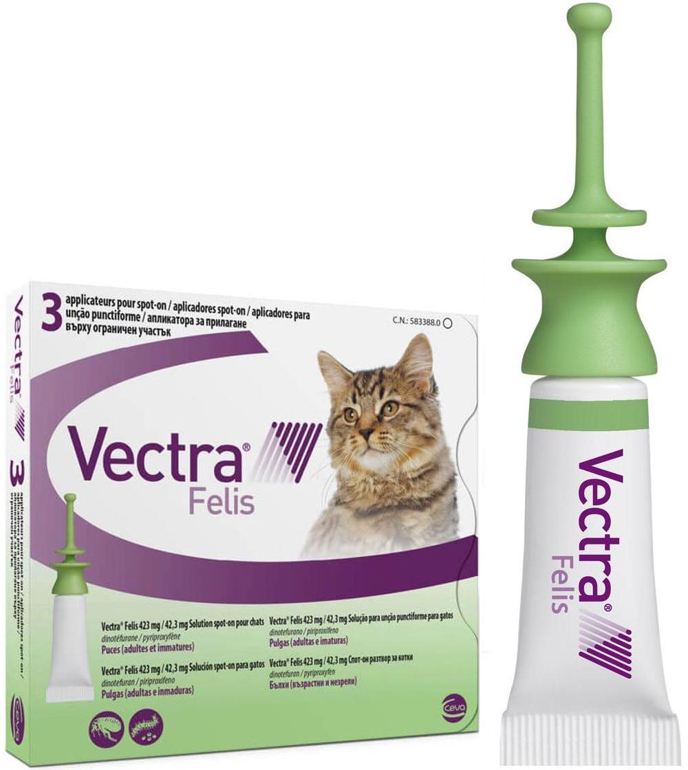 Vectra Felis Вектра Феліс краплі на холку для кішок 0.6-10 кг (53357)